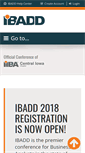 Mobile Screenshot of ibadd.org